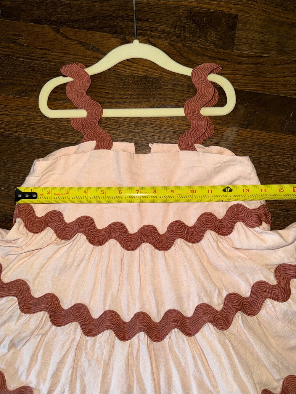 8/8Y Rylee + Cru Ric Rac Dress - Picture 4 of 6